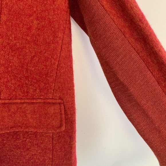 For Cynthia | Red Wool Blazer - Picture 4 of 5